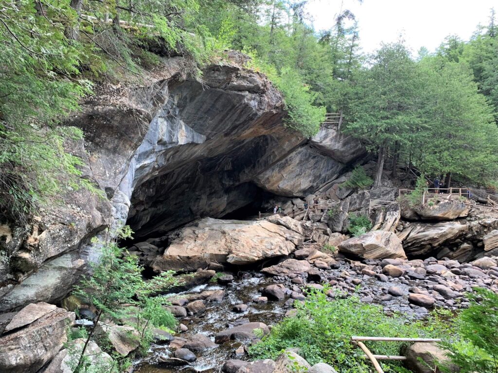 Natural Stone Bridge and Caves Park, Pottersville, NY | Livin' Life ...