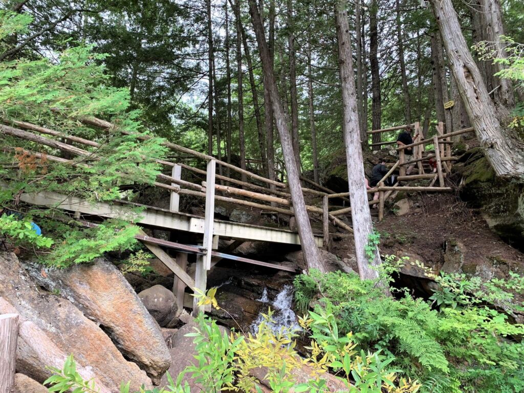 walkways at Natural Stone Bridge