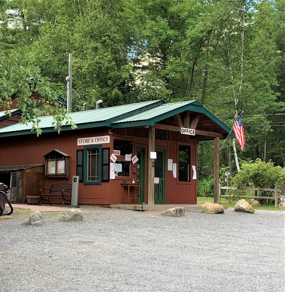 campground office Adirondack Camping Village