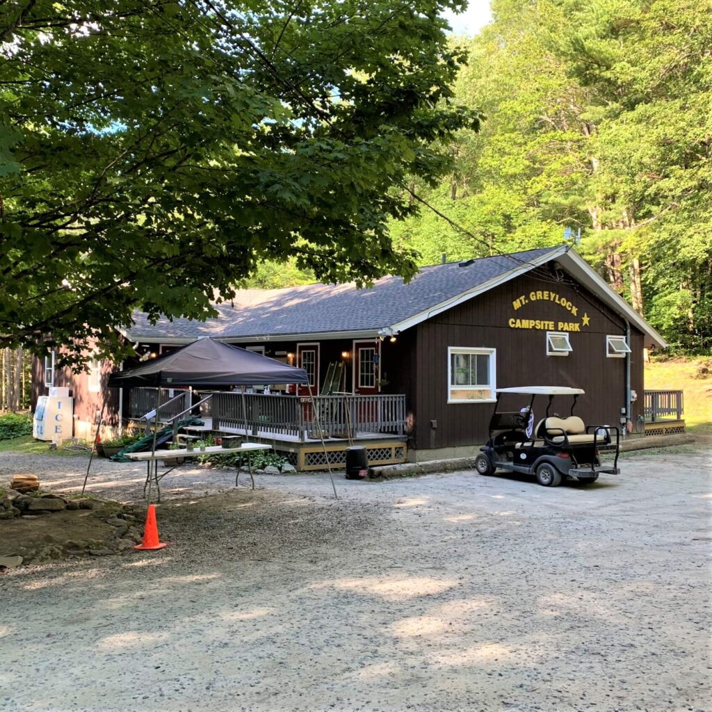 camp office mt greylock campsite park MA