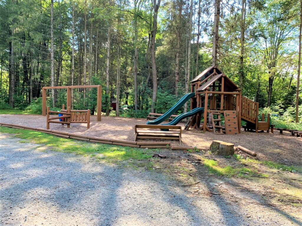 Playground at Mt Greylock Campsite Park