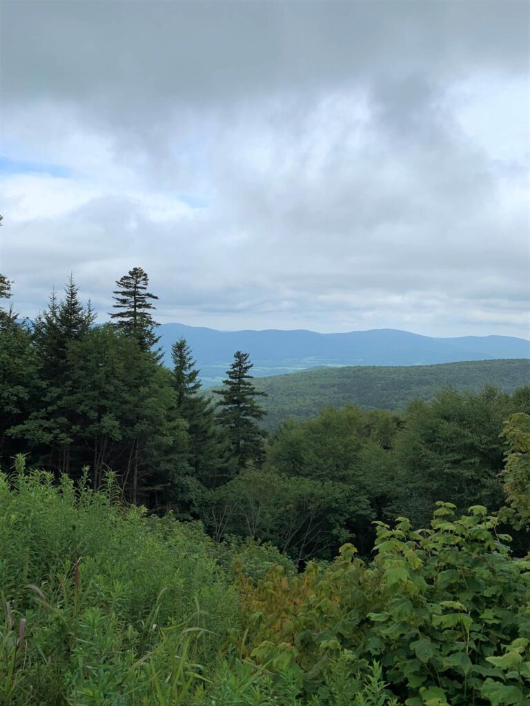 Berkshire and Taconic Mountains in western Massachusetts