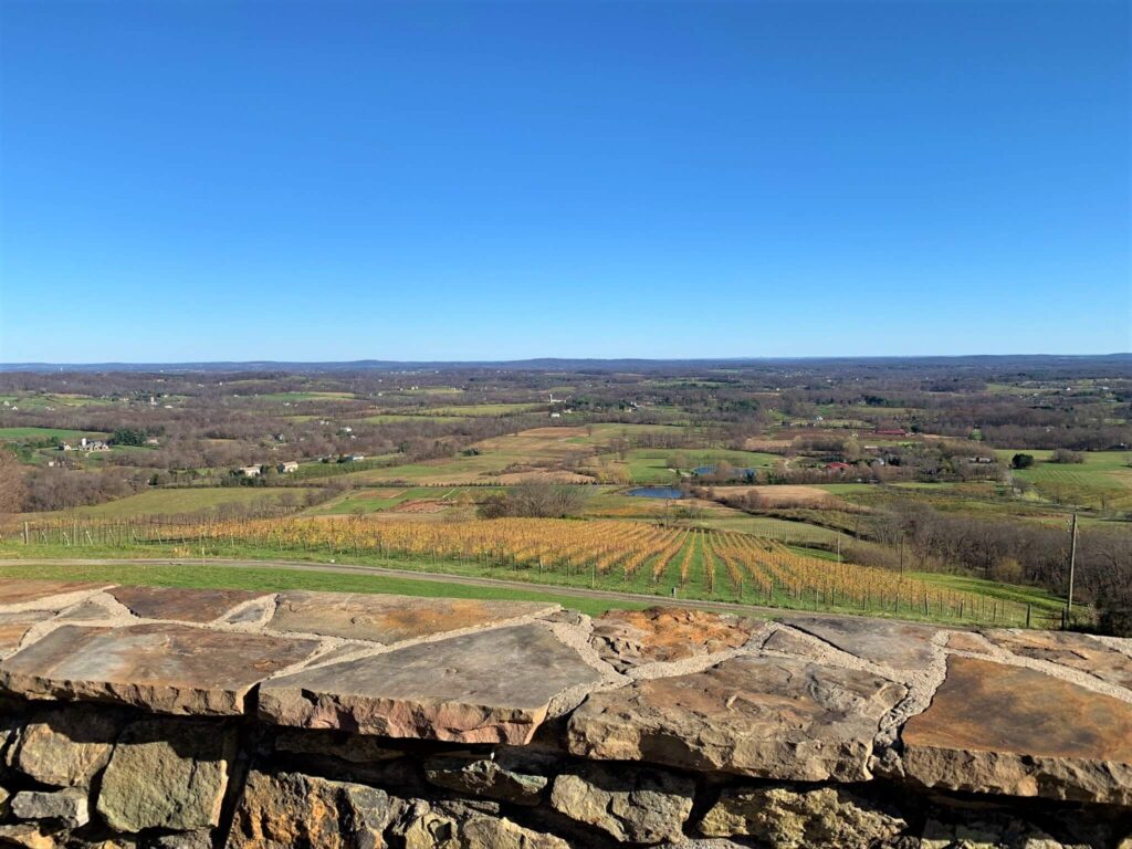 Amazing Views from Dirt Farm Brewery VA