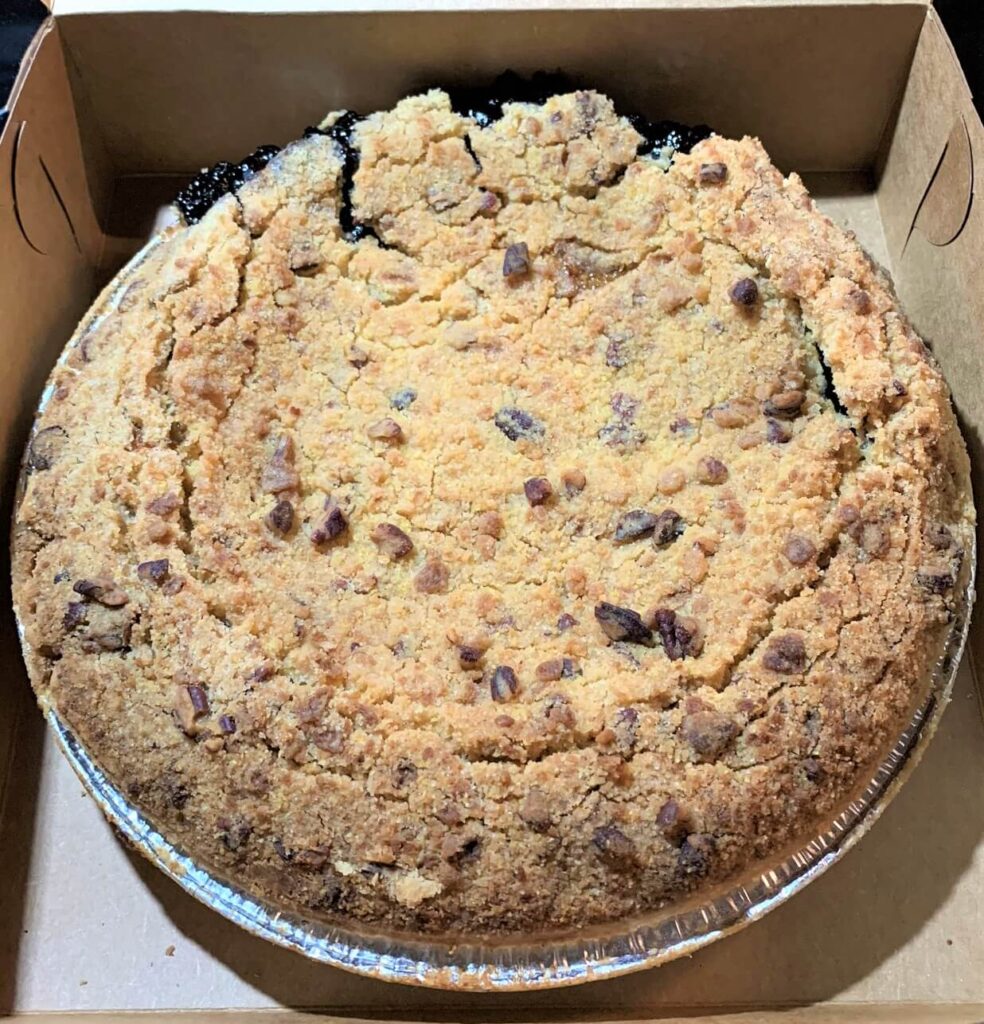 Blueberry Crumb Pie Moms Apple Pie Leesburg VA