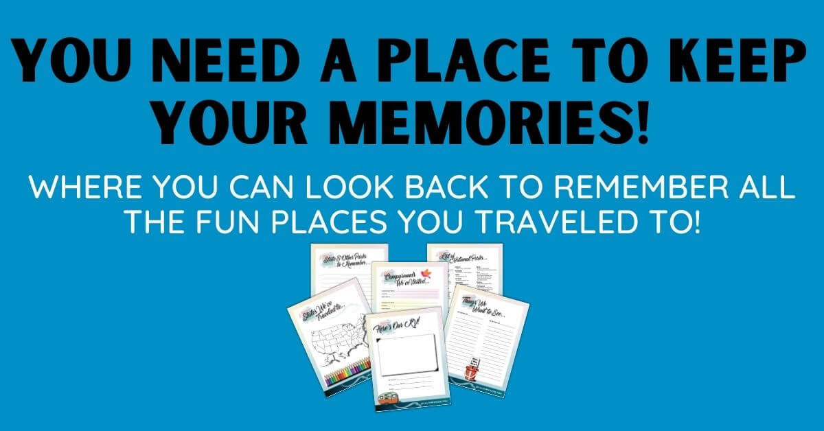 Camping Memories Journal