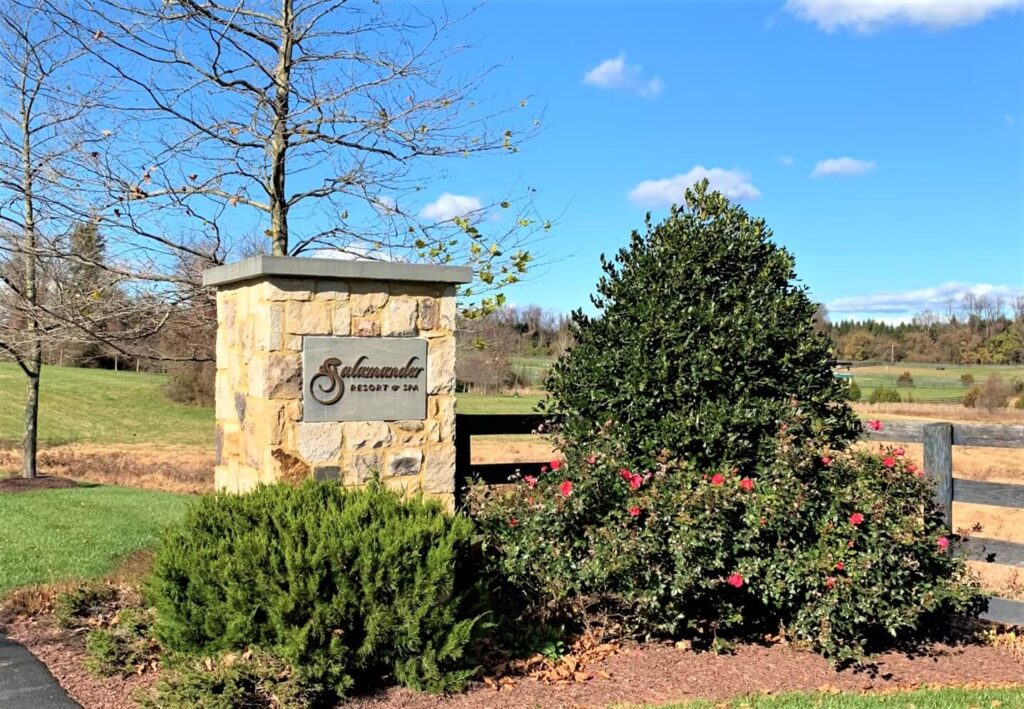 Entrance To Salamander Resort and Spa