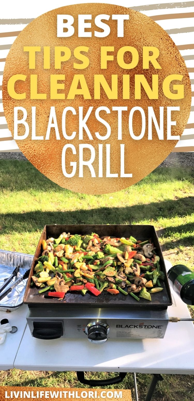 How To Clean A Blackstone Griddle Livin' Life With Lori