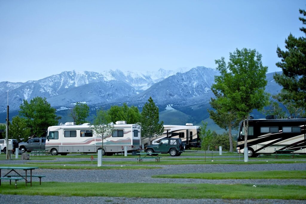 Class A Motorhomes camping