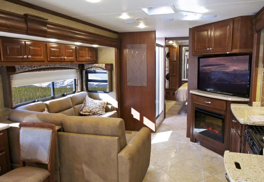 Interior of RV