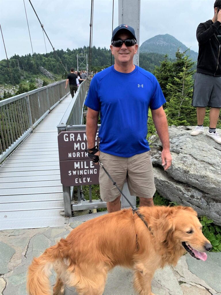 Dogs are Welcome at the Swinging Bridge