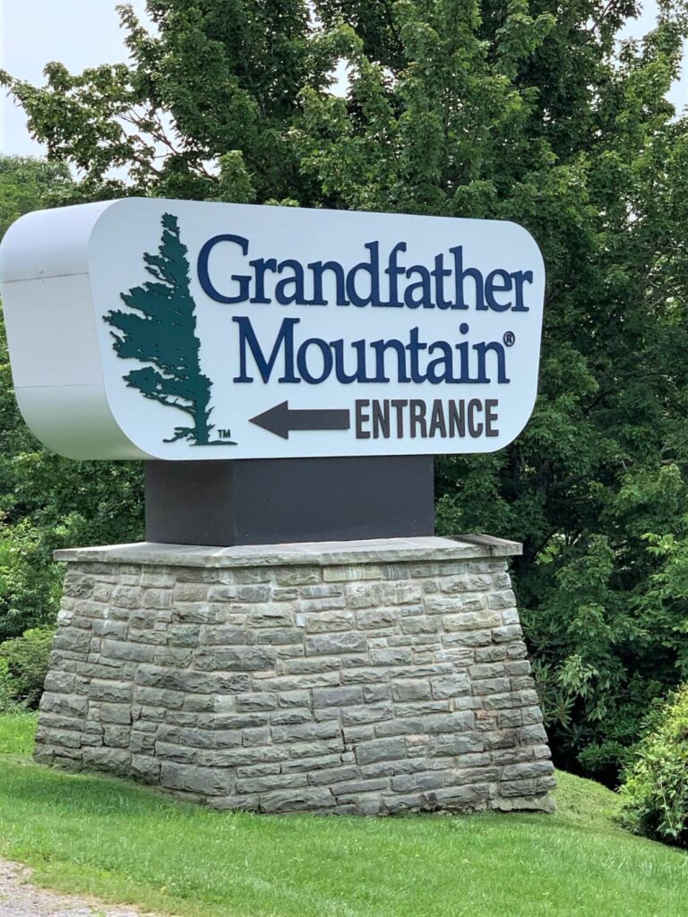 Entrance To Grandfather Mountain