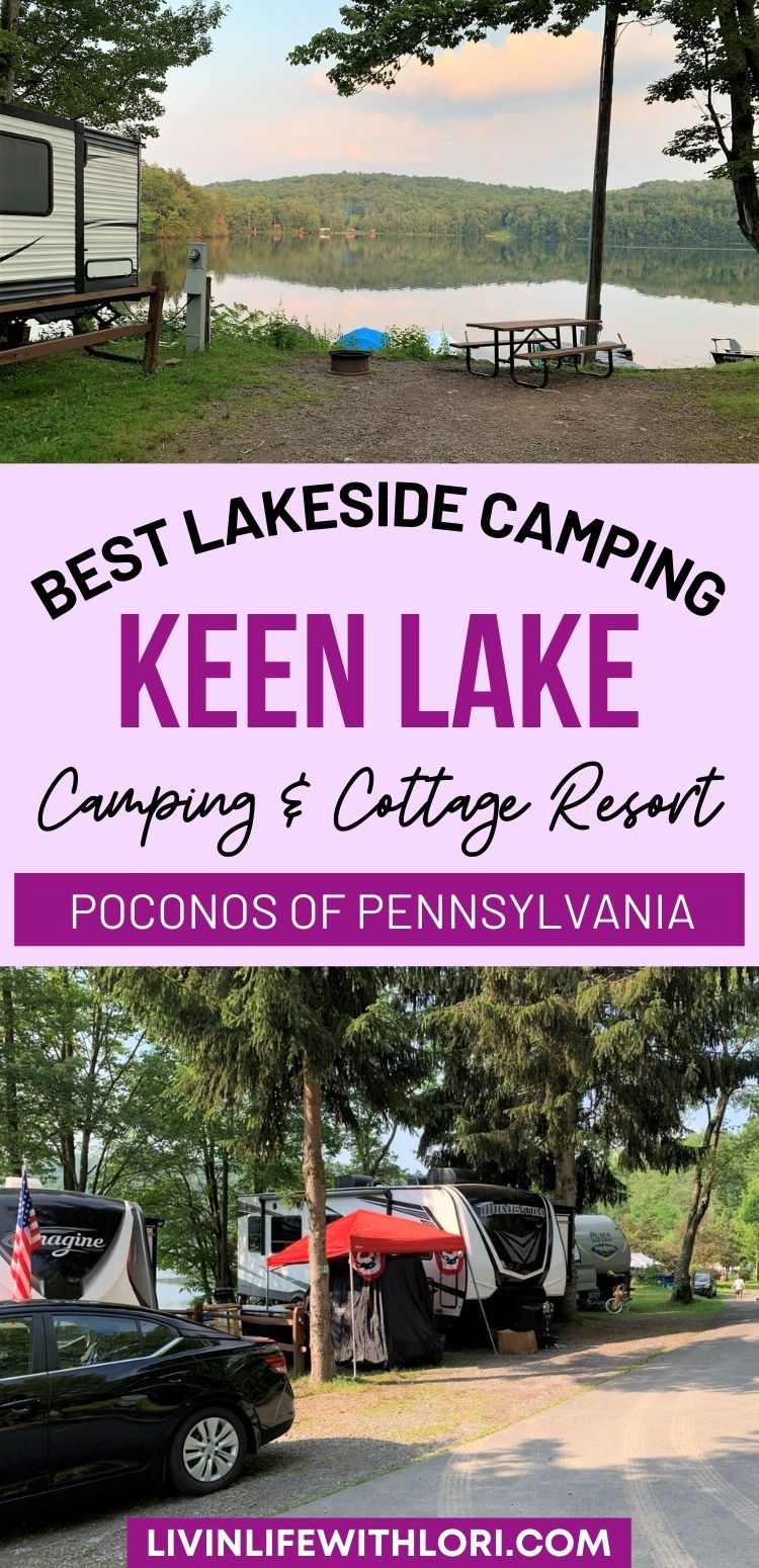 Camping In The PoconosKeen Lake Camping And Cottage Resort Livin