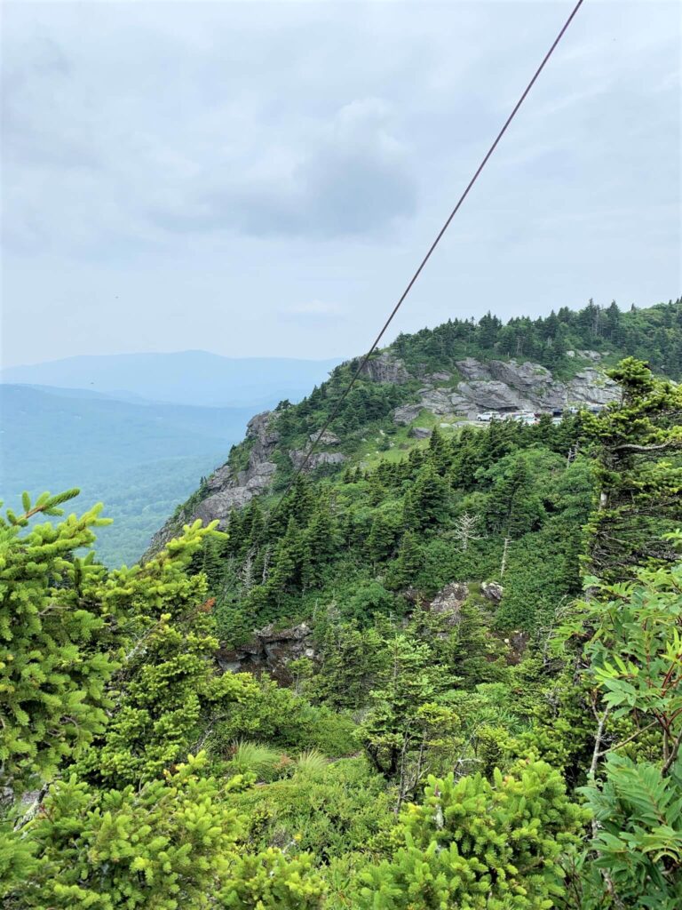 Views from the top of Grandfather Mountain