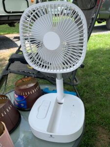 battery operated portable fan