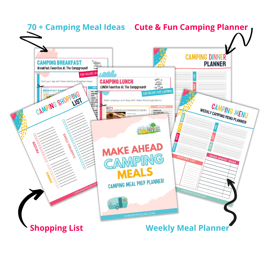 Make Ahead Camping Meal Planner