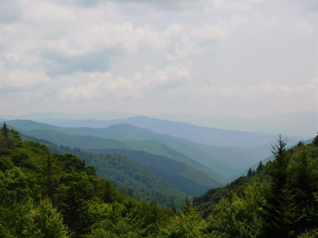 Smoky Mountain National Park mountain views