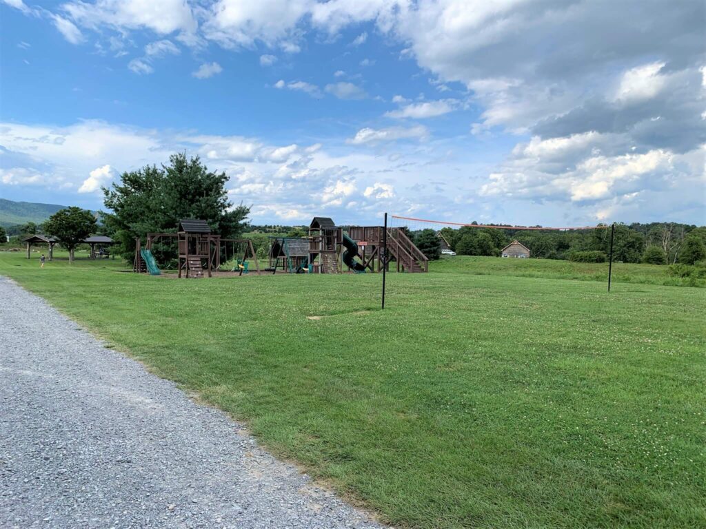 playground at Outlanders River Camp
