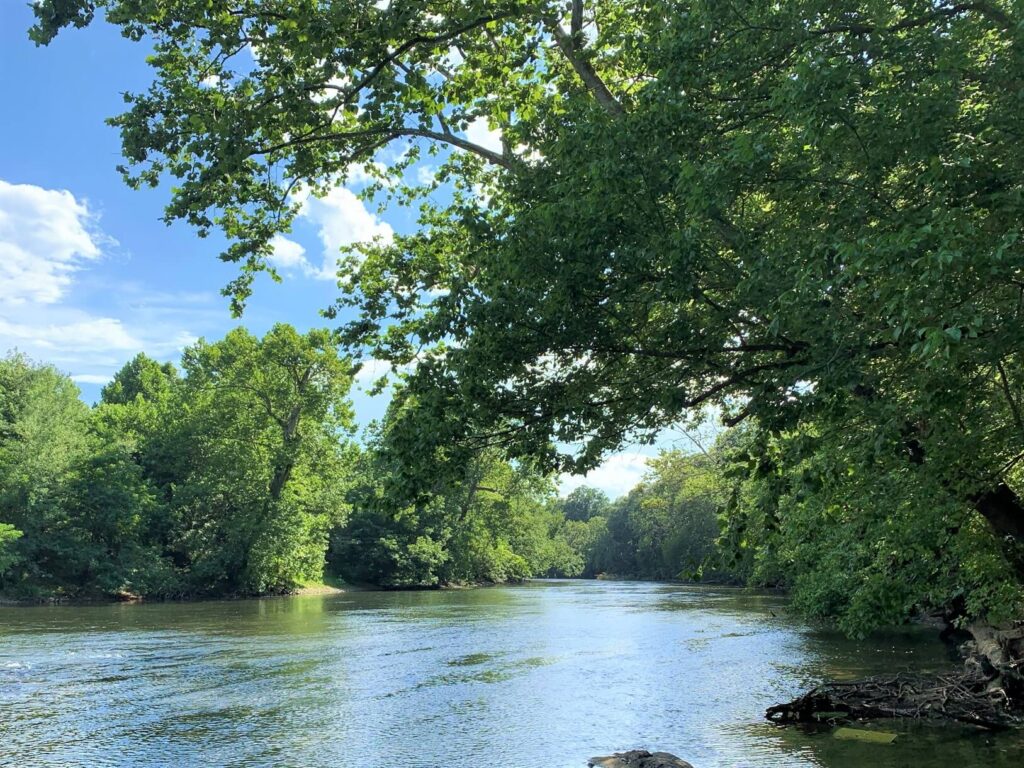 Relax by the Shenandoah River at Outlanders River Camp