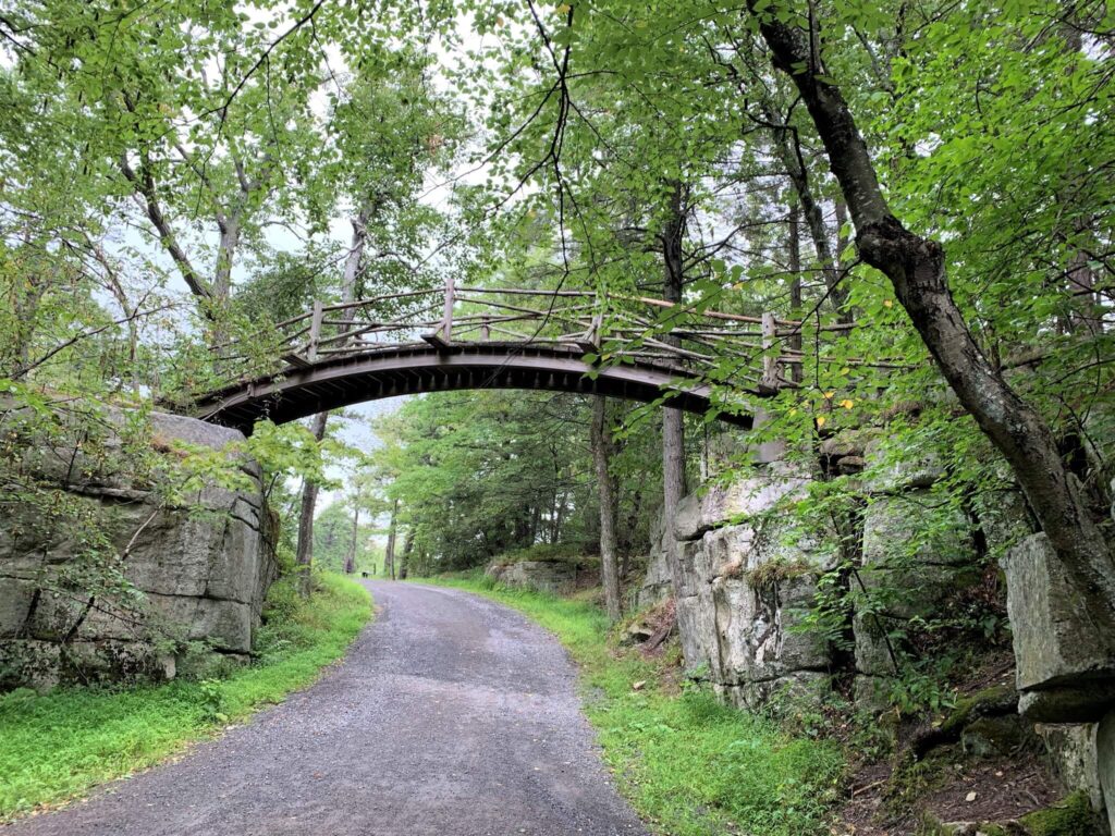 Footbridge at Minnewaska State Park Preserve