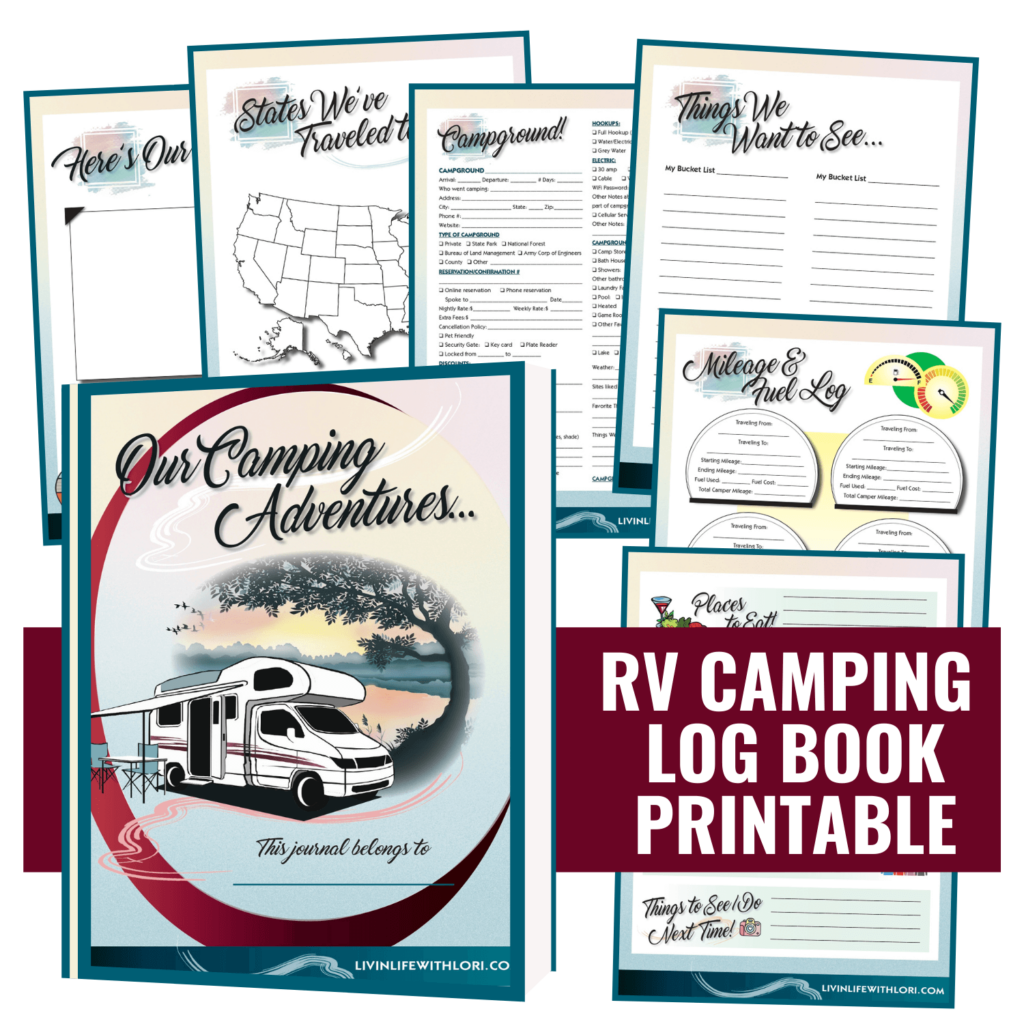 RV Camping Journal LogBook