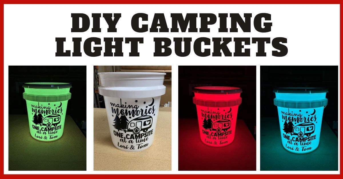 MADE in USA Portable Camp RV Light Outdoor Super Bright Bucket Light 