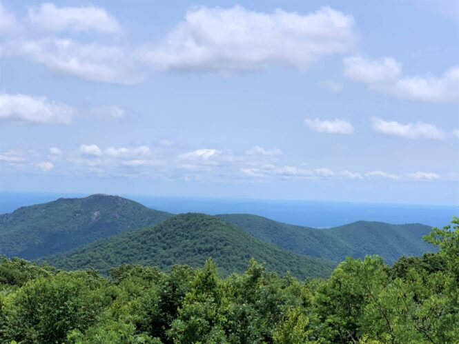 Shenandoah Mountains near Luray VA