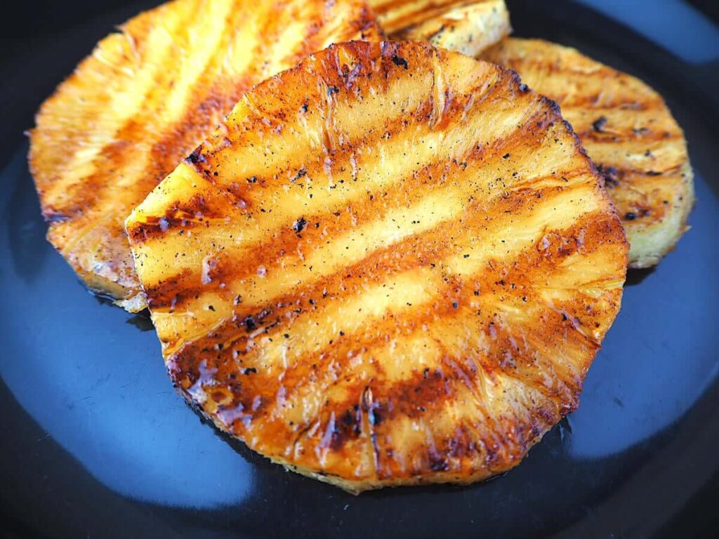 grilled pineapple