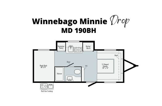 Couples Trailer Winnebago Minnie Drop