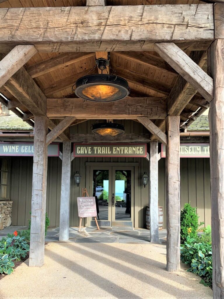 Entrance to Cave Trail Branson MO