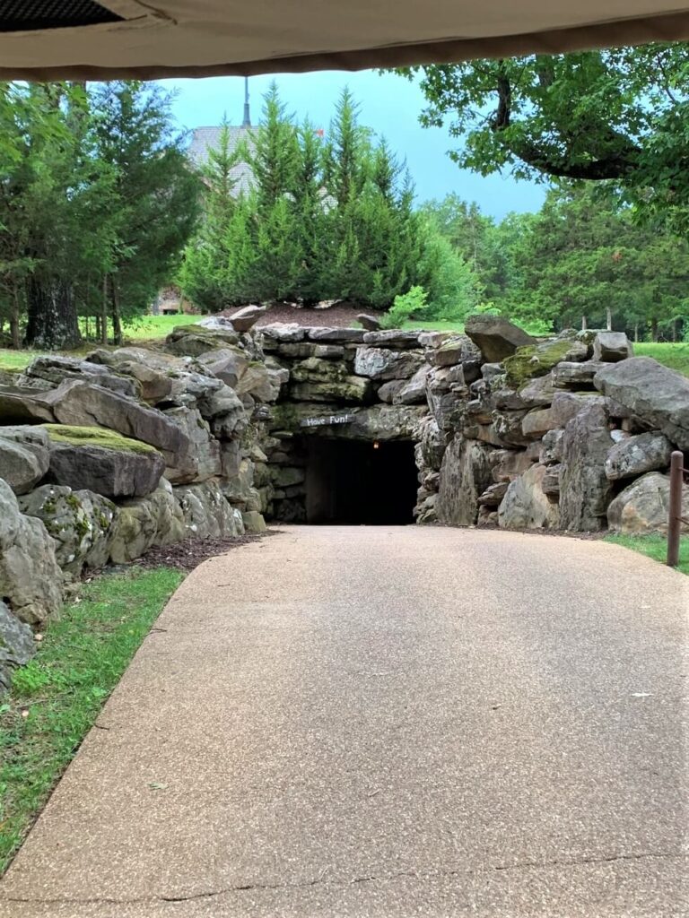 Golf Cart Cave Tour Top Of The Rock Branson