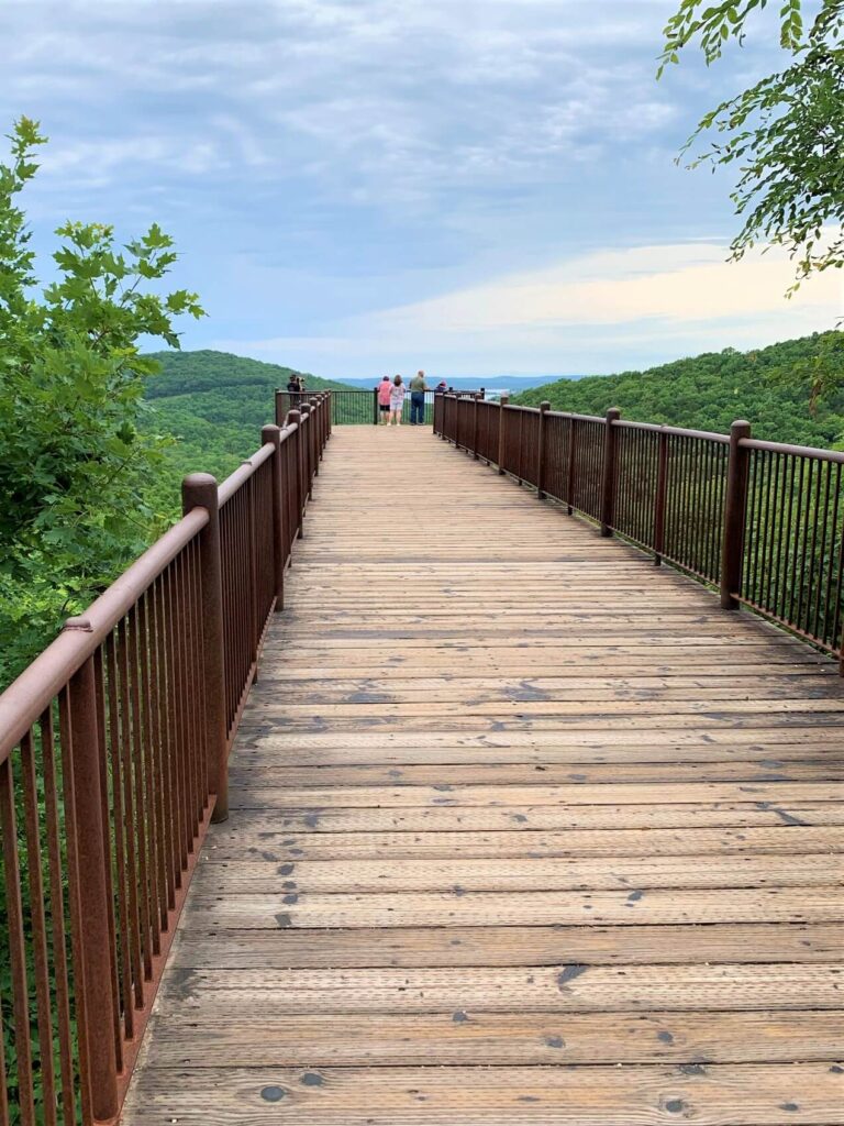 View of the Ozark Mountains and Table Rock Lake