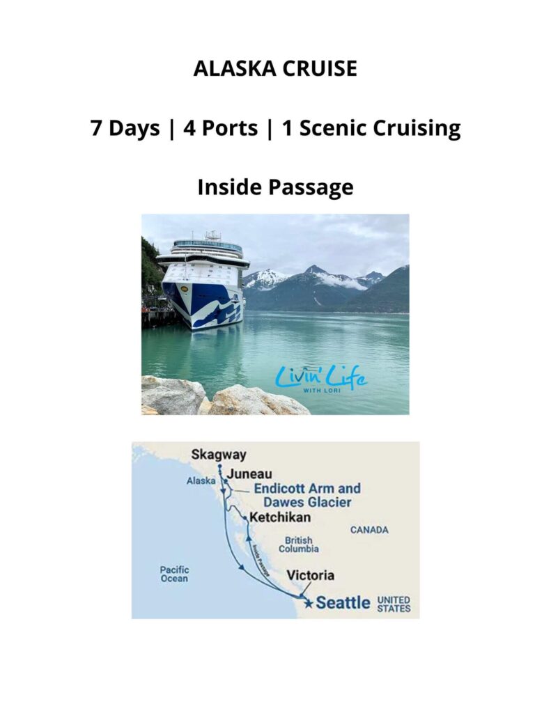 7 Day Inside Passage Alaska Cruise Discovery Princess