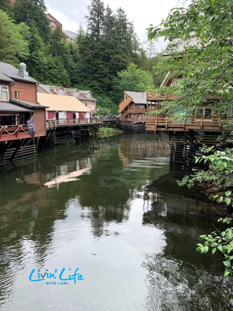 Homes Built Over Ketchikan Creek