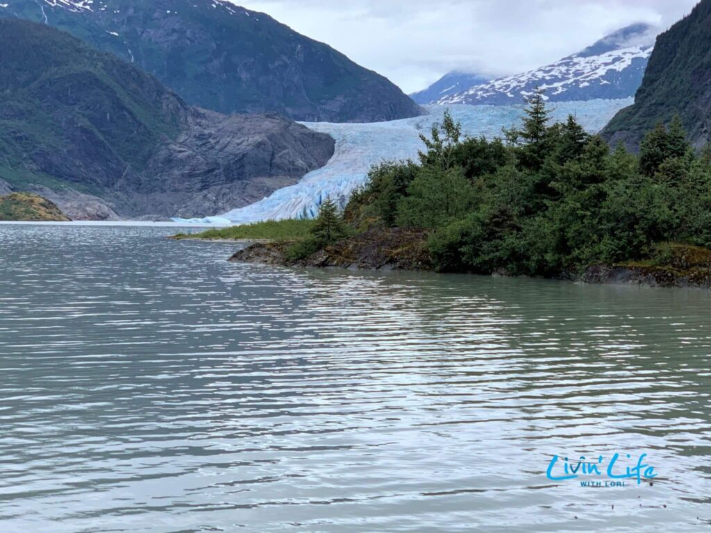 Mendenhall Glacier and Nugget Falls