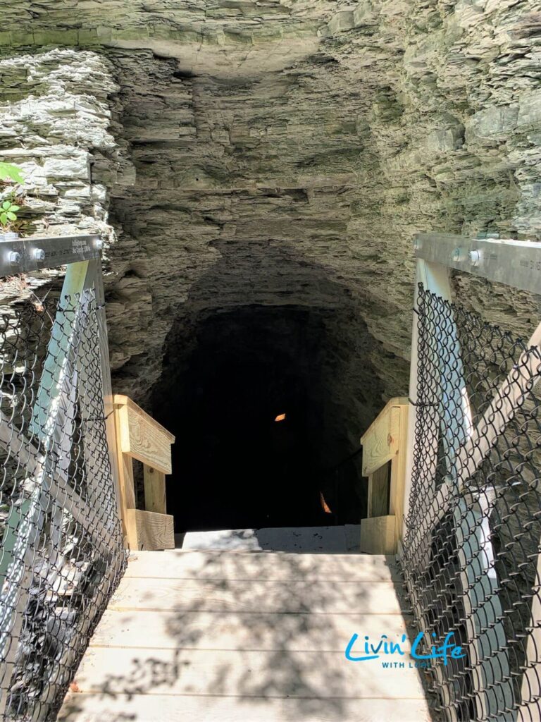 Looking back at Entrance Tunnel