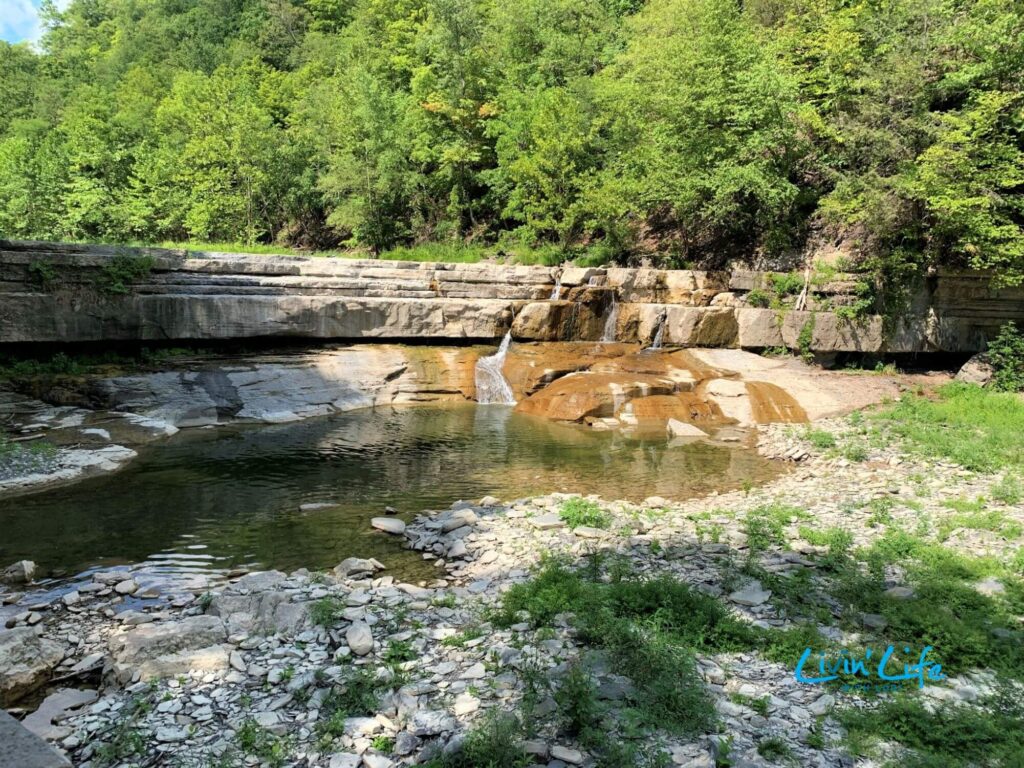 Little Falls on Gorge Trail Taughannock Falls State Park