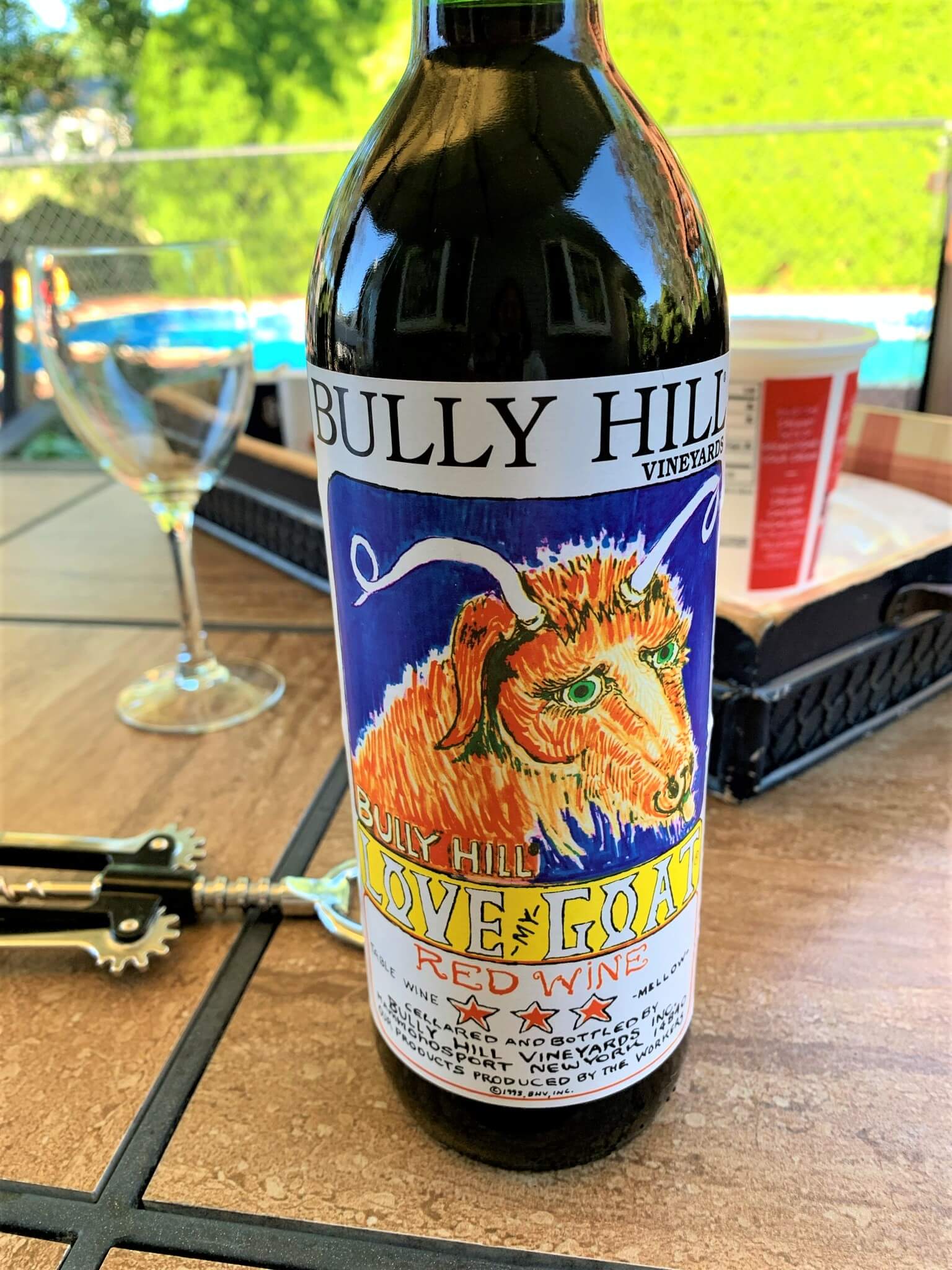 Love My Goat Wine Bully Hill Vineyard