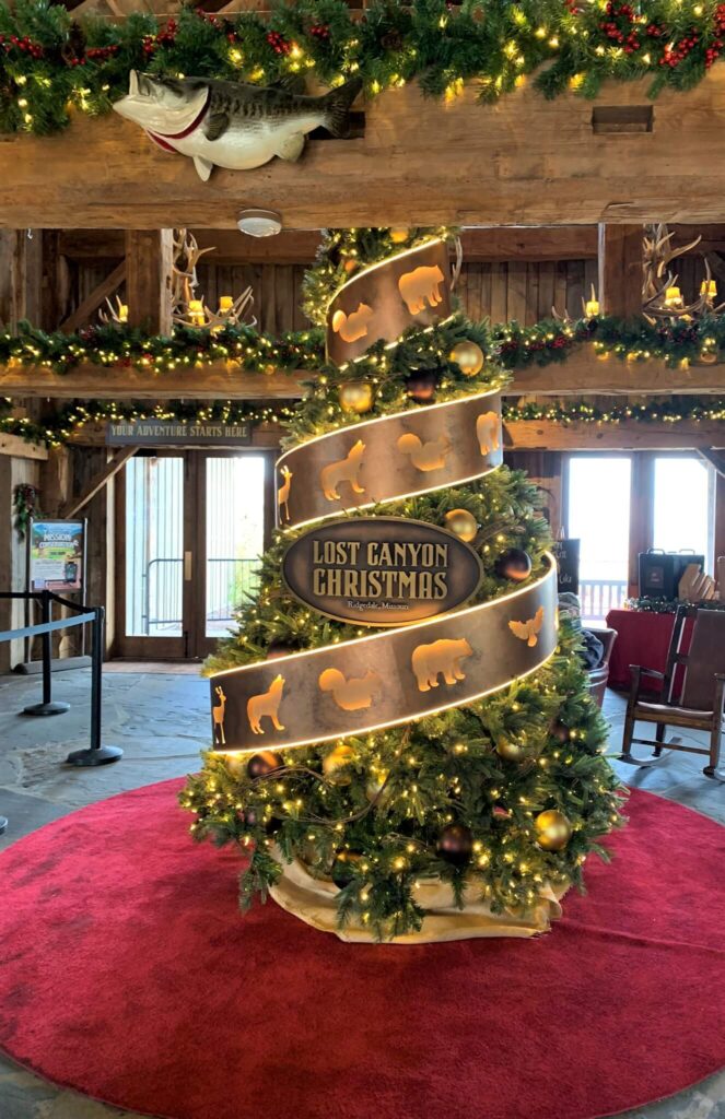 Lost Canyon Christmas Tree Top of the Rock Branson