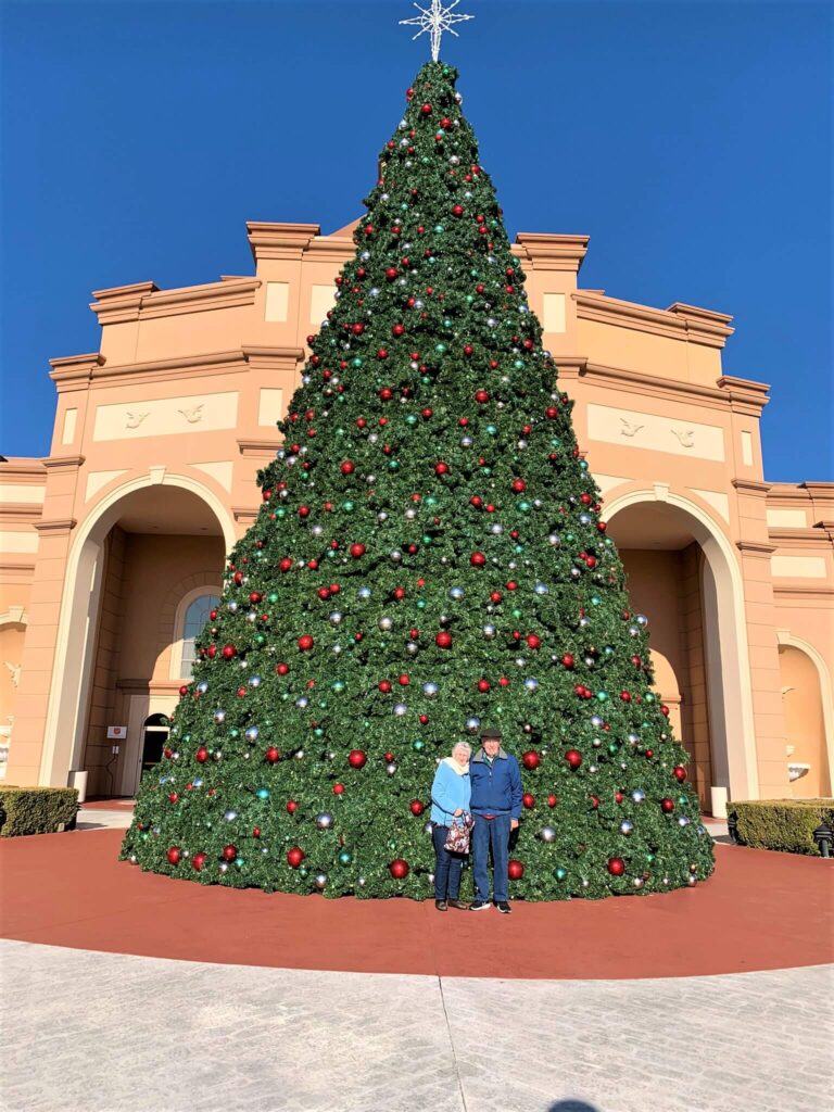 Christmas Tree at Sight and Sound Theatres Branson.