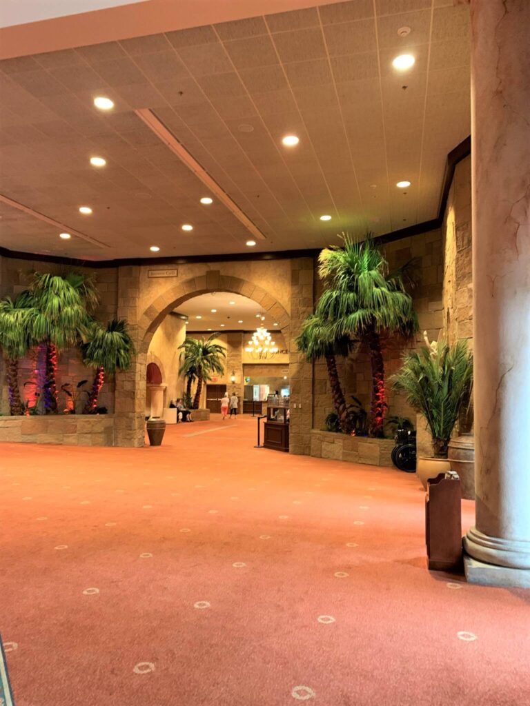 Lobby area of Branson's Sight & Sound Theatres