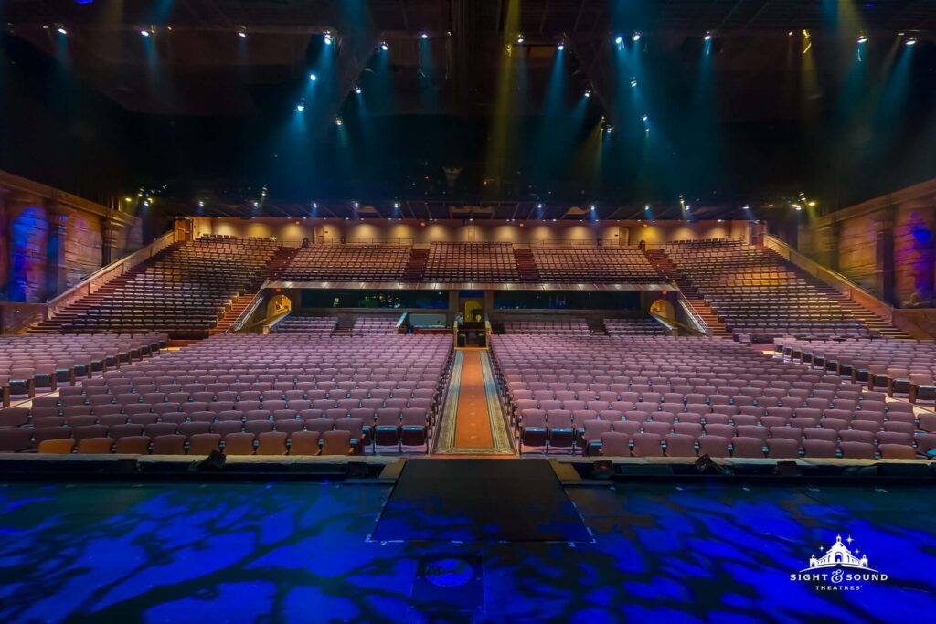 Interior view Sight and Sound Theatres Lancaster PA