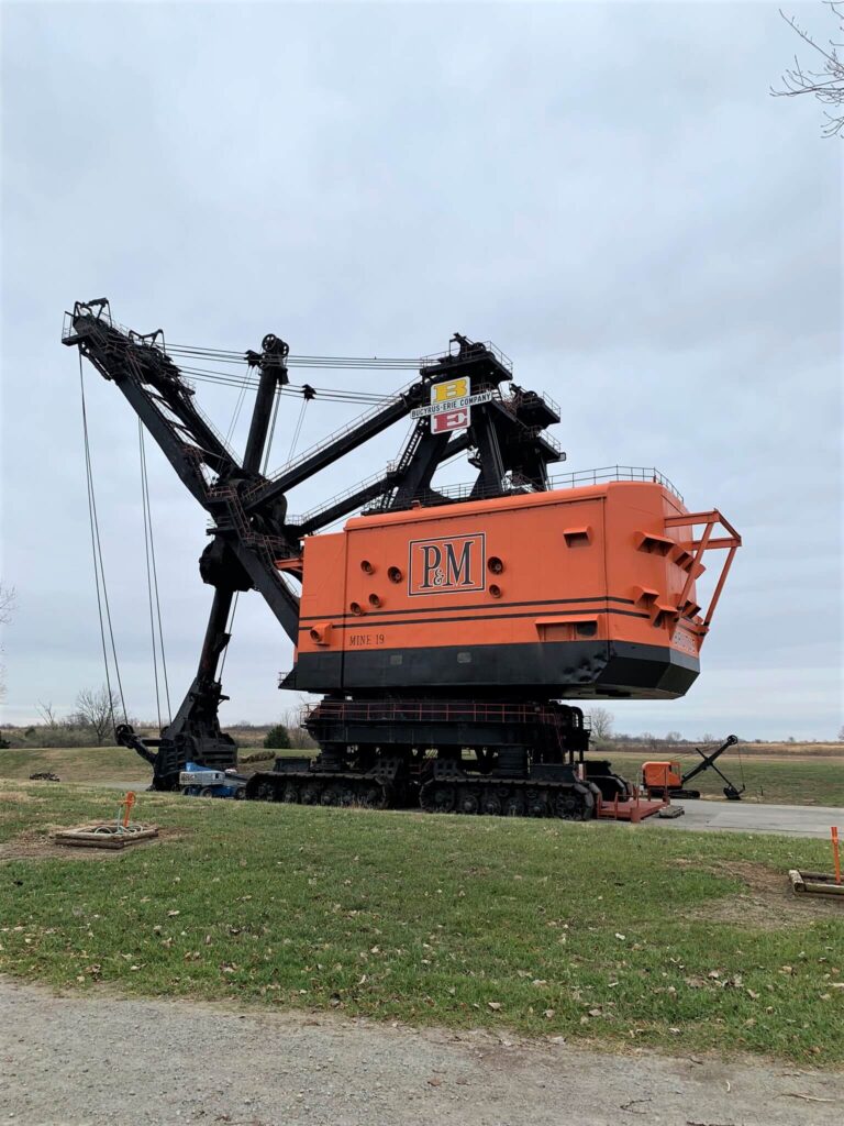 Big Brutus Shovel West Mineral KS