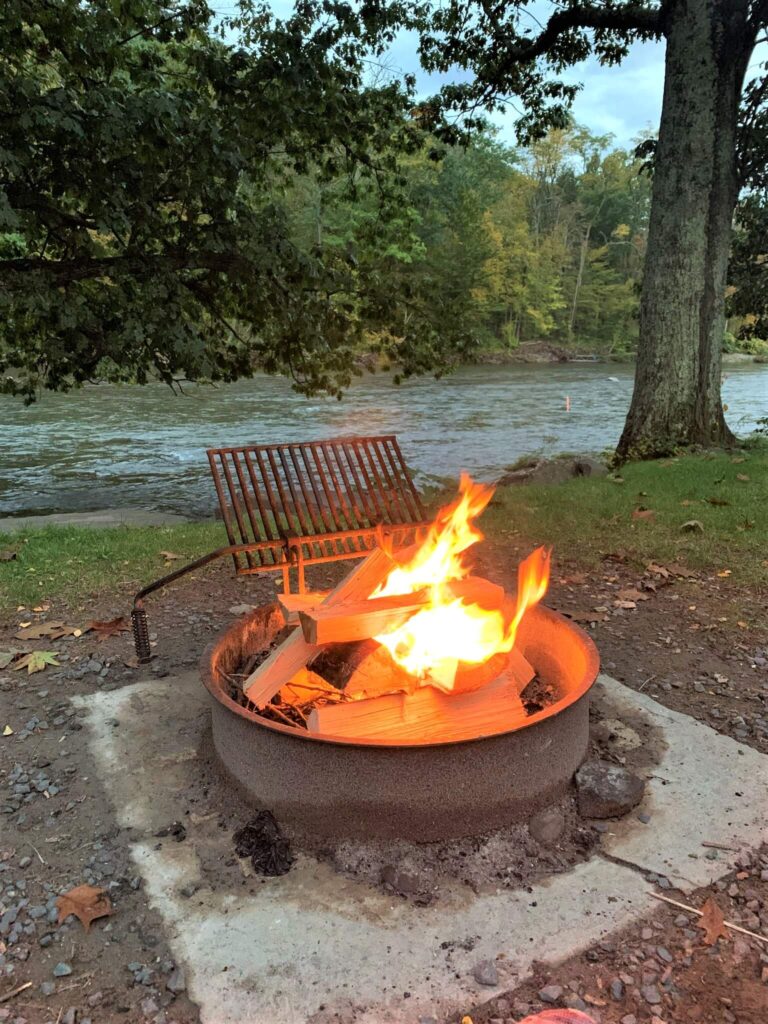 Camping By Esopus River Sleepy Hollow Campground NY