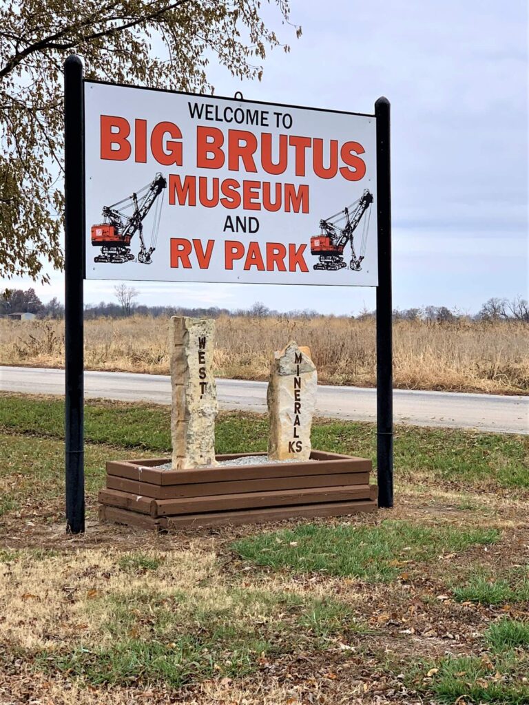 Big Brutus Museum and RV Park Entrance