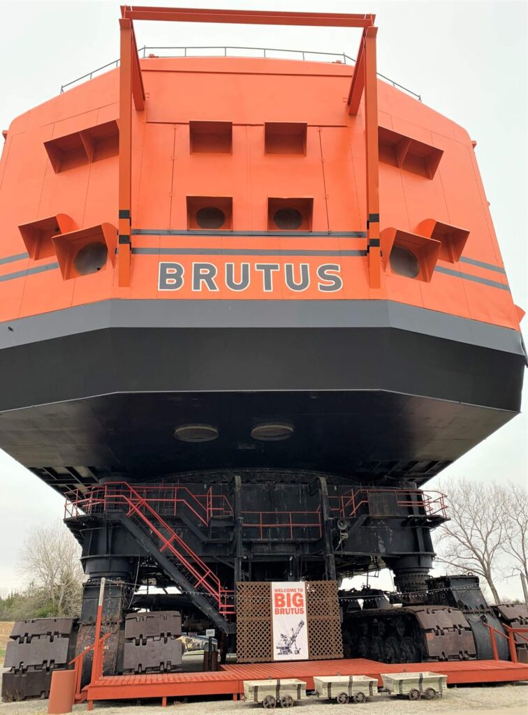 Front of Big Brutus